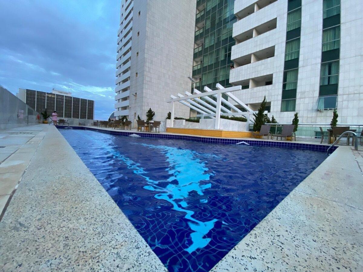 Flat Encantador No 11º Com Vista Pra Torre De Tv Бразилия Екстериор снимка