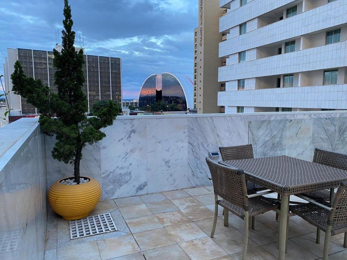 Flat Encantador No 11º Com Vista Pra Torre De Tv Бразилия Екстериор снимка