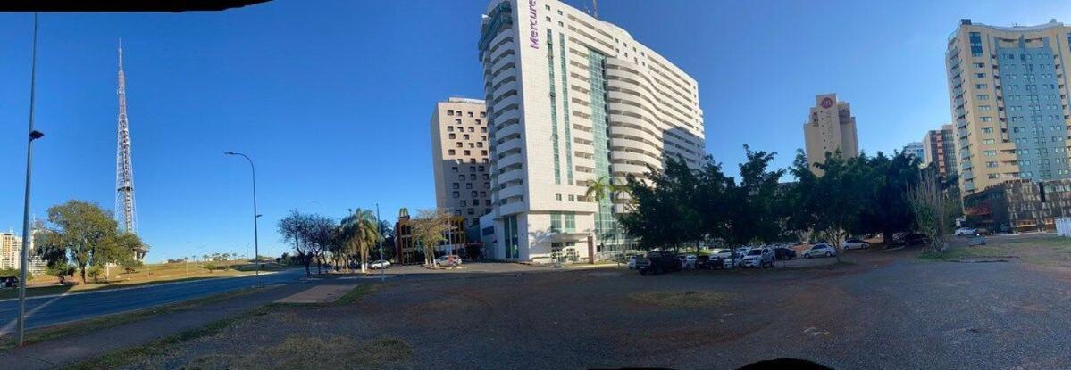 Flat Encantador No 11º Com Vista Pra Torre De Tv Бразилия Екстериор снимка
